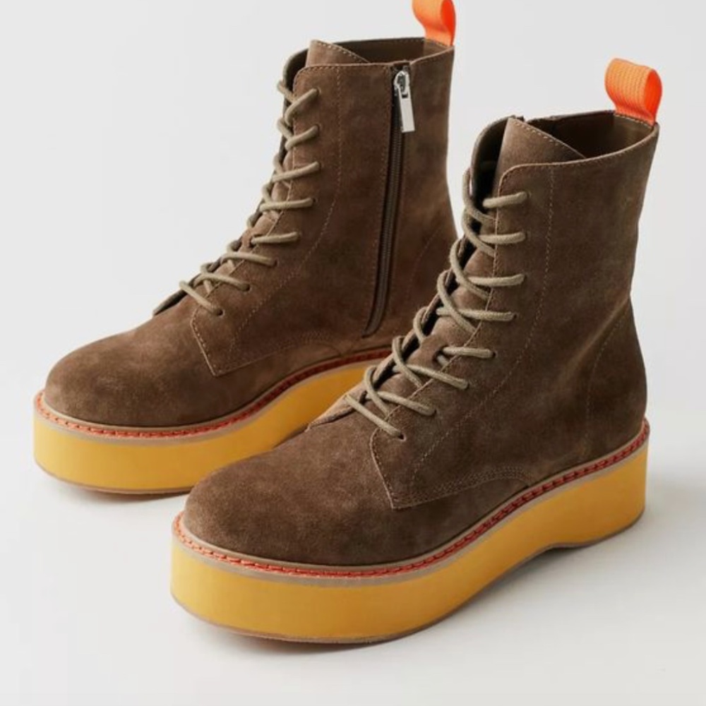 UO Gemma Suede Utility Boot